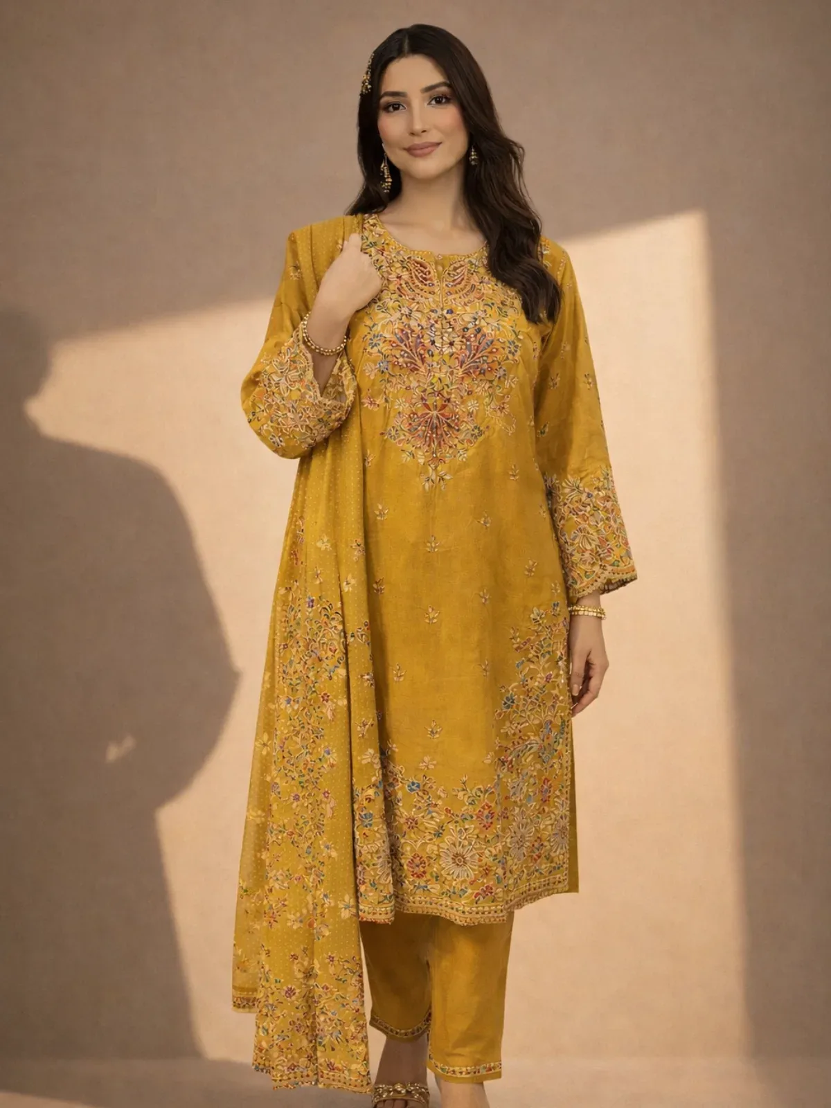 Zarmina Gul Desi Casual Wear – Model